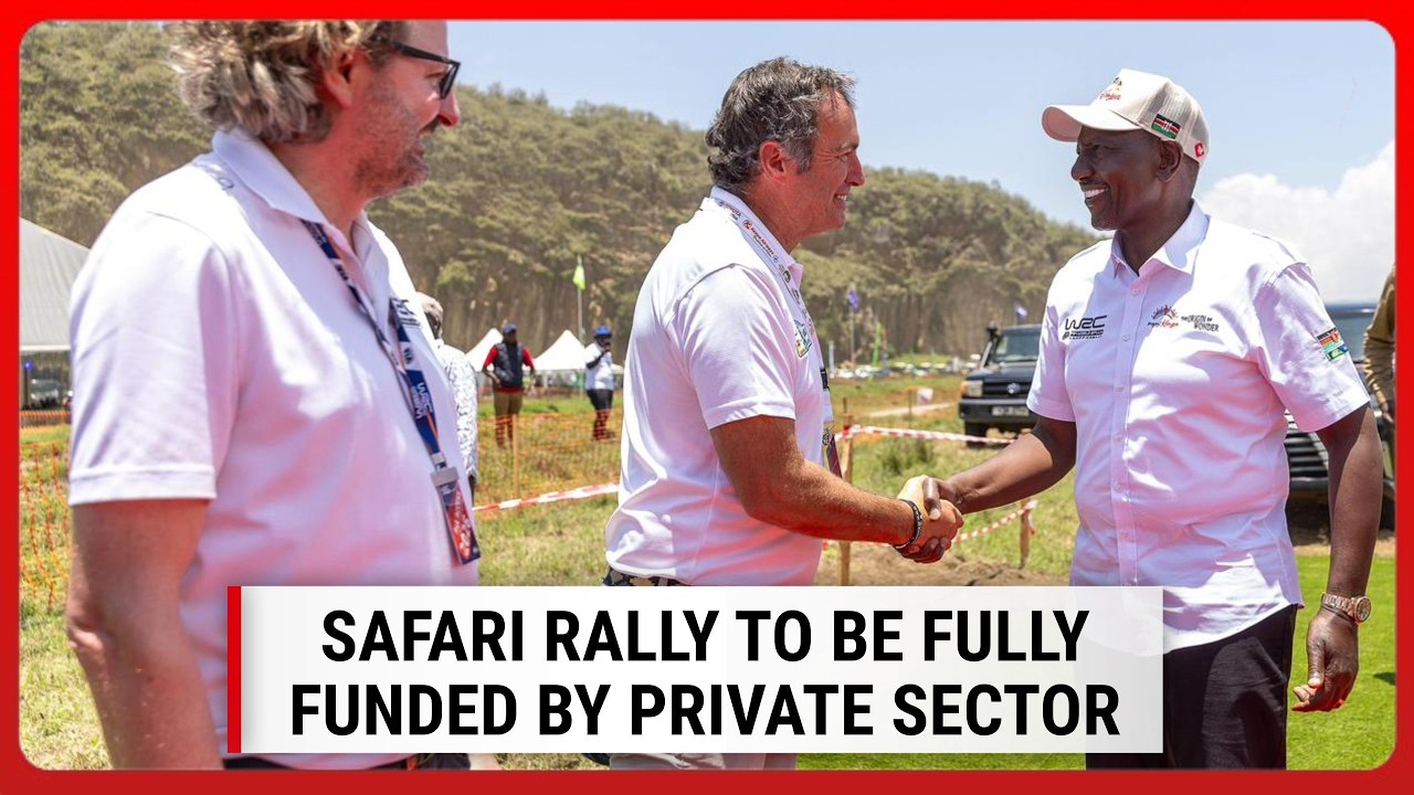 President Ruto says WRC Safari Rally to be fully funded by private sector from 2027