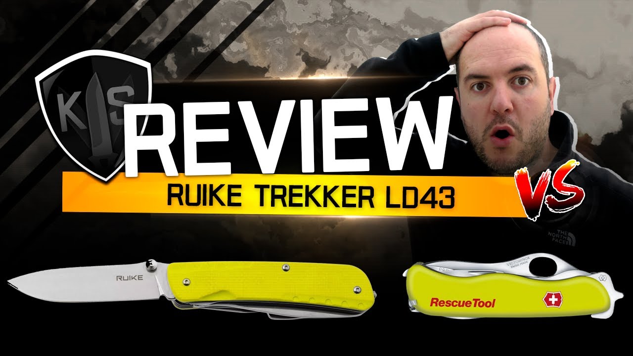 RUIKE LD43 REVIEW VS VICTORINOX RESCUE TOOL 👨🏻‍🚒 (COMPARATIVA)