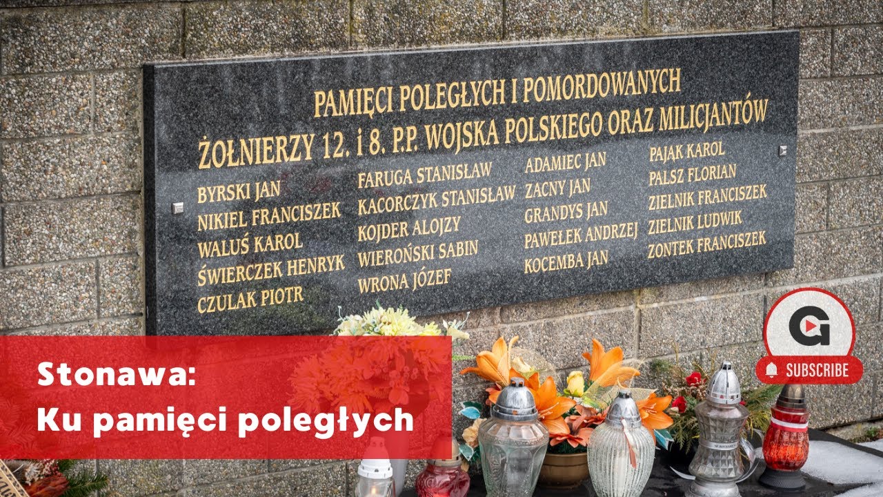 Stonawa: uroczystość ku pamięci poległych w 1919