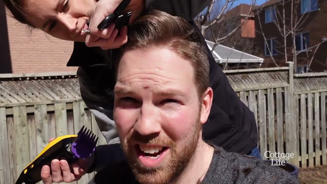 DIY At Home Quarantine Haircut  | Cottage Coach VLOGs