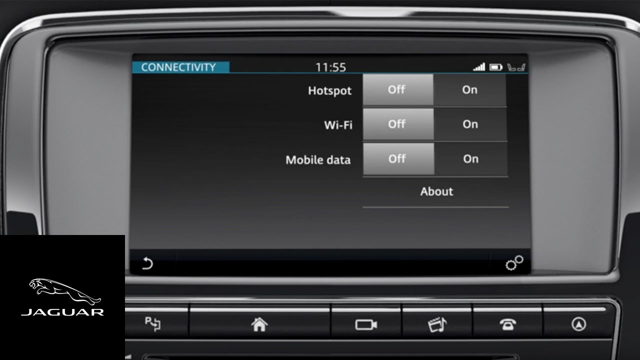 Jaguar XJ 2016 | InControl Touch Pro Connectivity