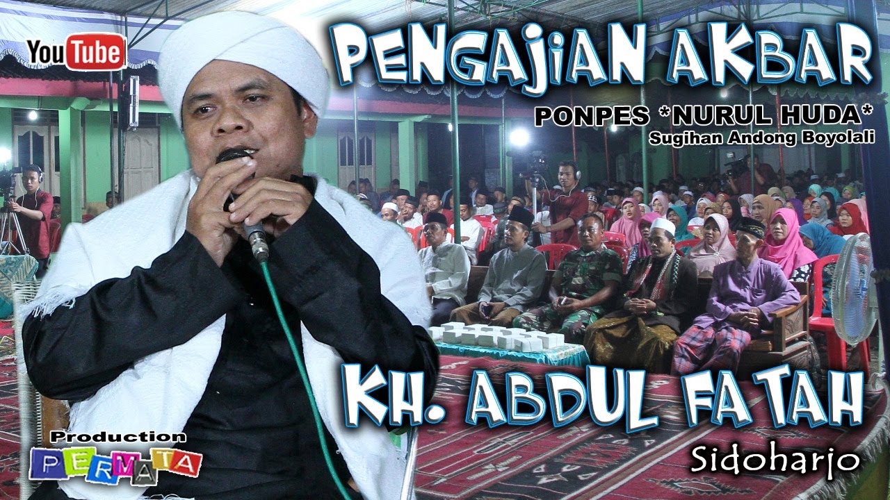 🔴(Live Ulang) PENGAJIAN LUCU - KH ABDUL FATAH - Dari Sidoharjo