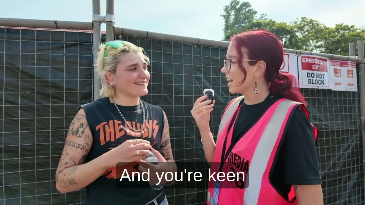 Futuremag Music interviews Hope D at Darwin's Bass in the Grass music festival