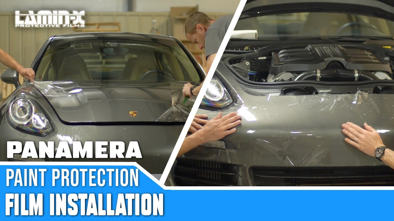 Porsche Panamera - Lamin-x Paint Protection Kit Installation