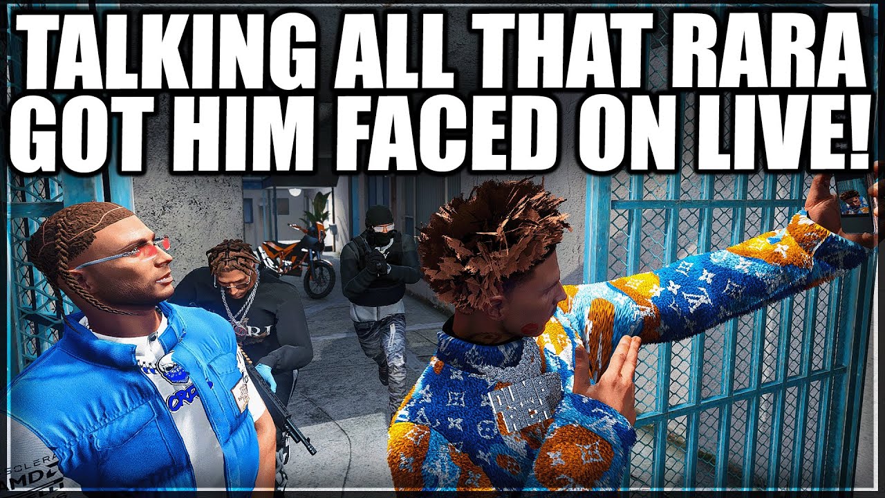 Talking All That Rara Got Him Faced On Live! | GTA RP | Grizzley World WHITELIST