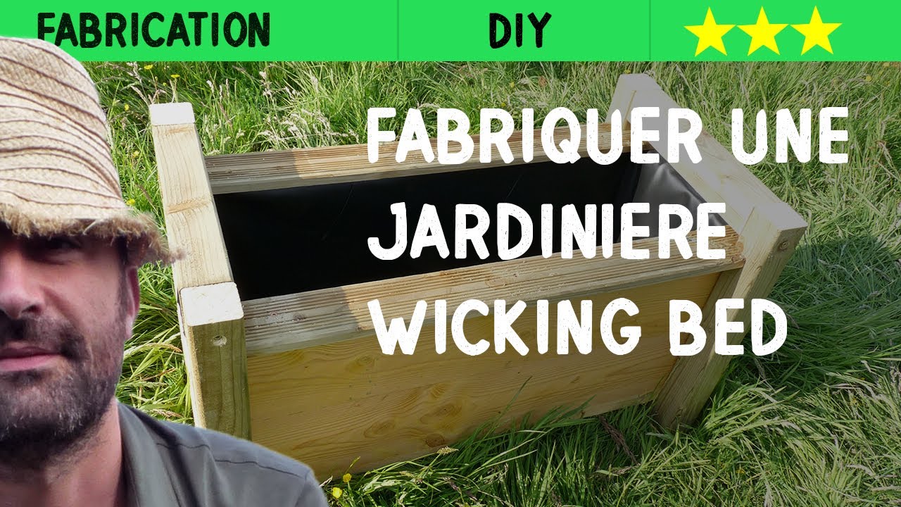 Fabriquer une jardinière Wicking bed