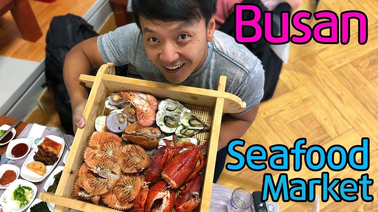 ОГРОМНЕЙШИЙ РЫНОК МОРЕПРОДУКТОВ в Корее! Рынок Ягалчи в Пусане
