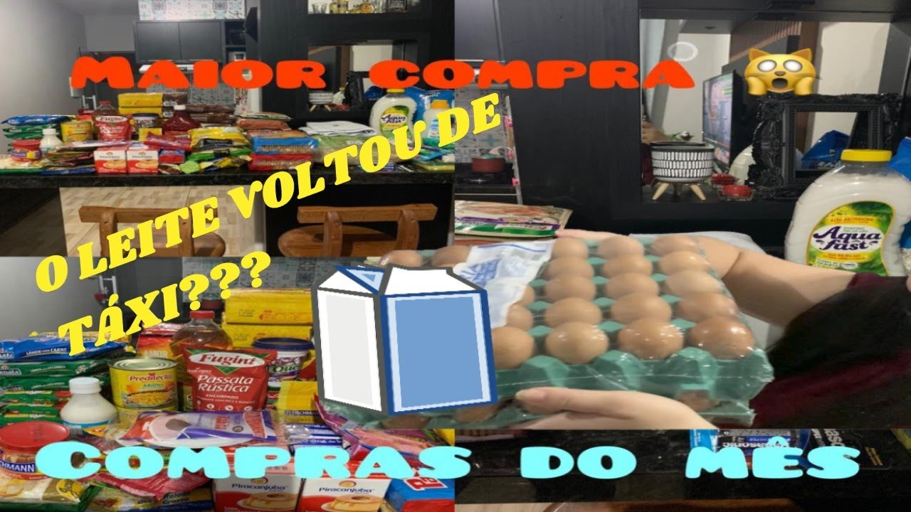 COMPRAS DO MÊS | CASA DO CASAL | CADÊ O LEITE