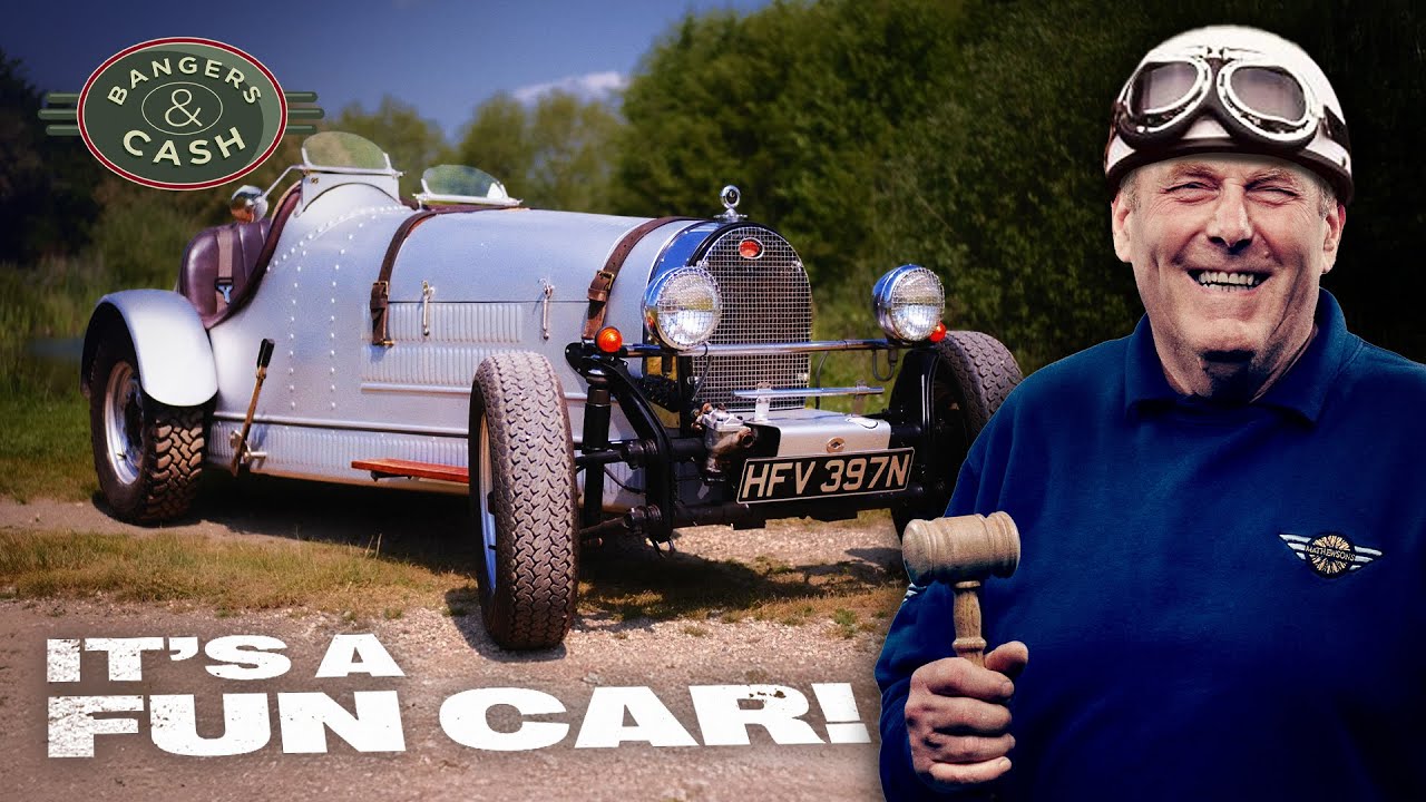 Мы отреставрировали реплику Bugatti и отправились на гонку | Bangers & Cash: Восстановление классики