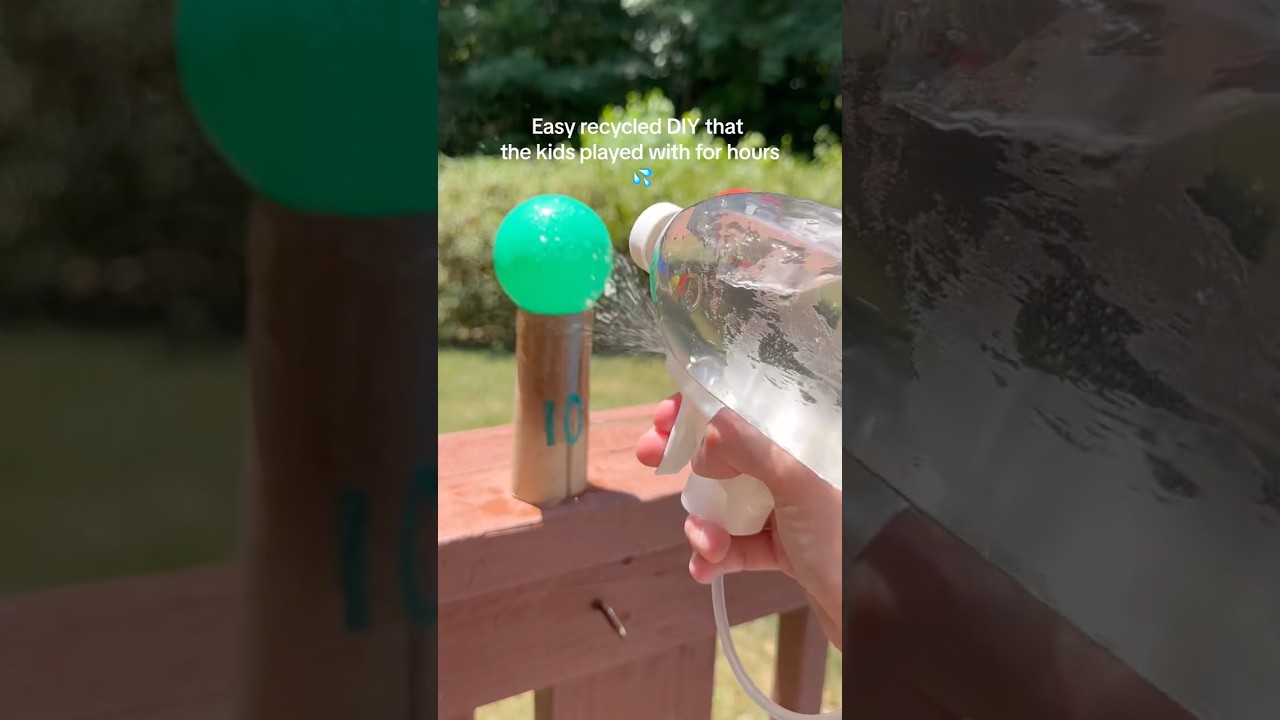 Build a Mini Water Gun For The Summer #diy #science #water