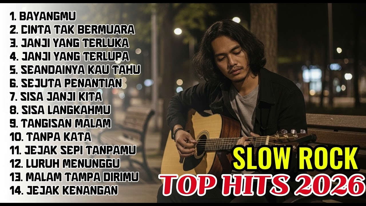 TOP HITS TERBARU 2026 SDLOW ROCK MELAYU🎶|LAGU BALLAD HITS TERPOPULER /Pop Melayu/Slow Rock🎸🔥