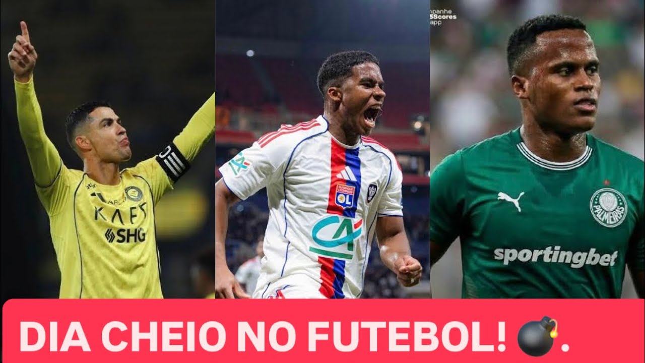 🚨CR7 DE GREVE🚨ARIAS NO PALMEIRAS🚨IMPRESA EUROPEIA ENCANTADA COM ENDRICK🚨