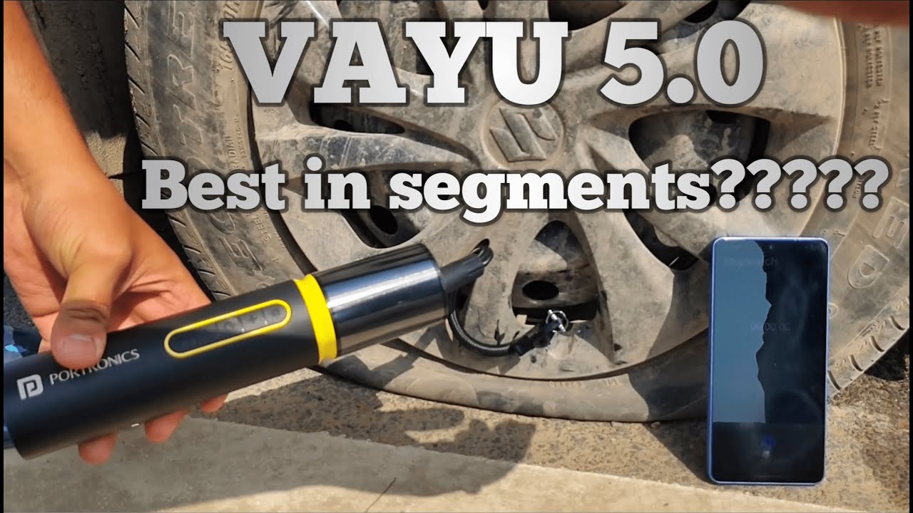 Portronics Vayu 5.0 with 150 PSI Fast Inflation Worth It or Not ??? fastest??? Unboxing