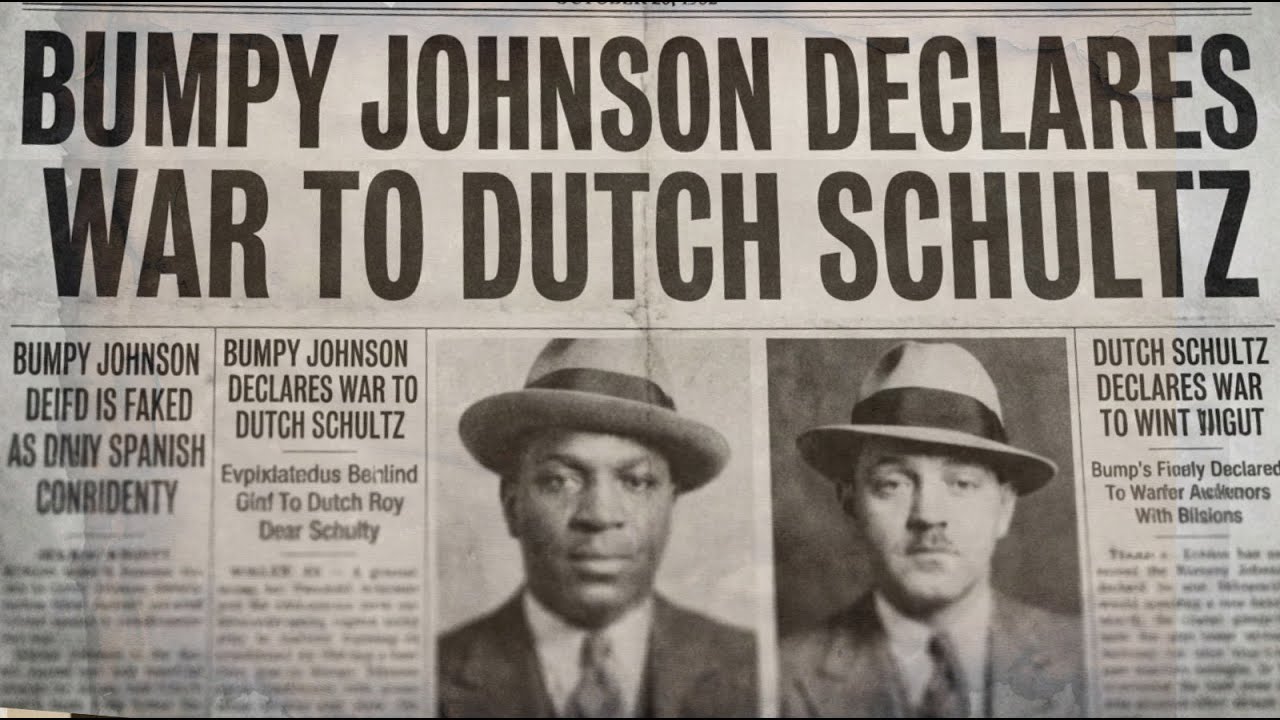 News From 1932: Bumpy Johnson Declares War on Dutch Schultz