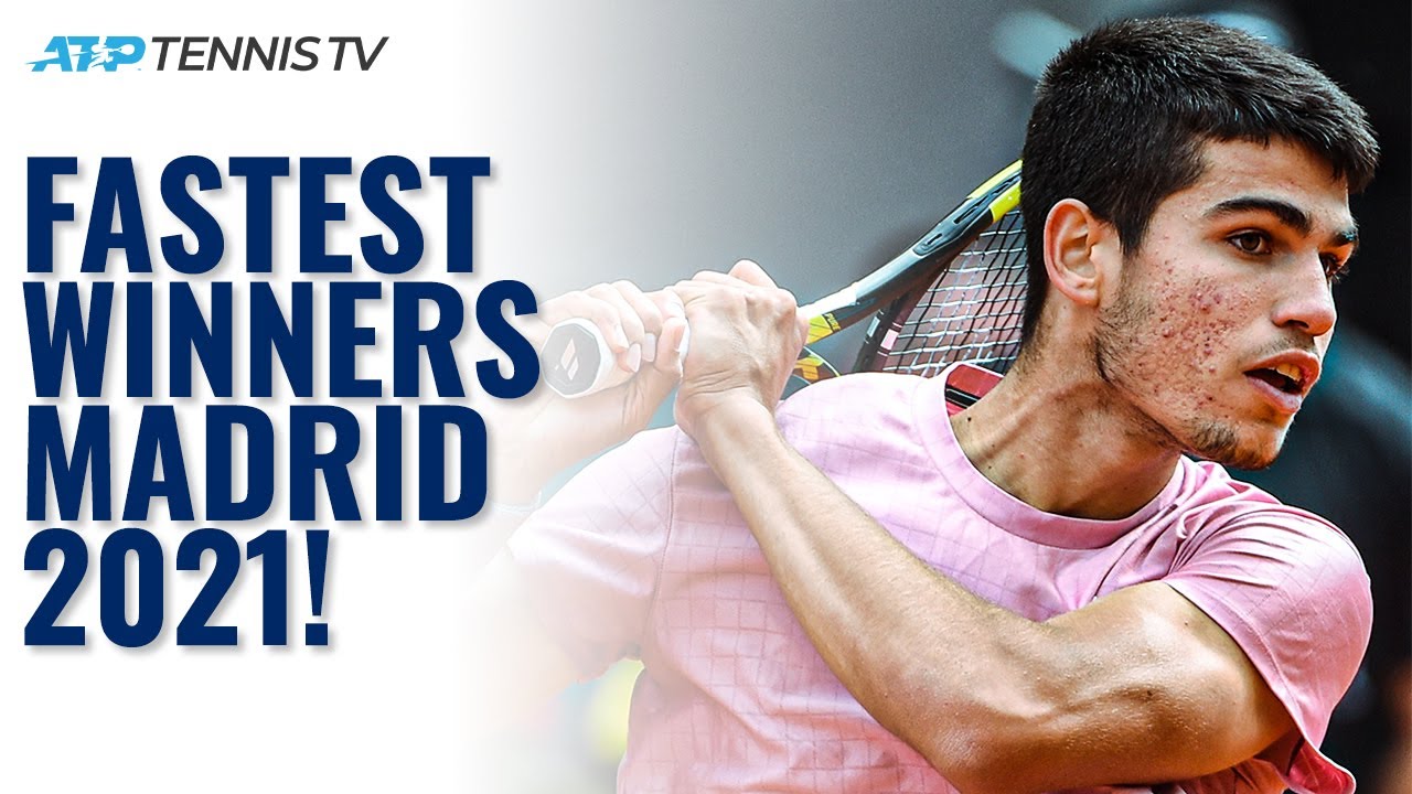 FASTEST Tennis Winners ⚡ | Madrid 2021