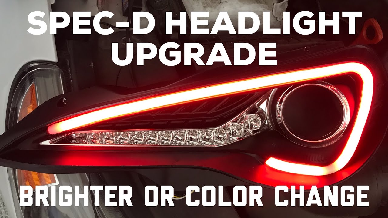How to Upgrade Spec-D FRS/BRZ/86 Headlights