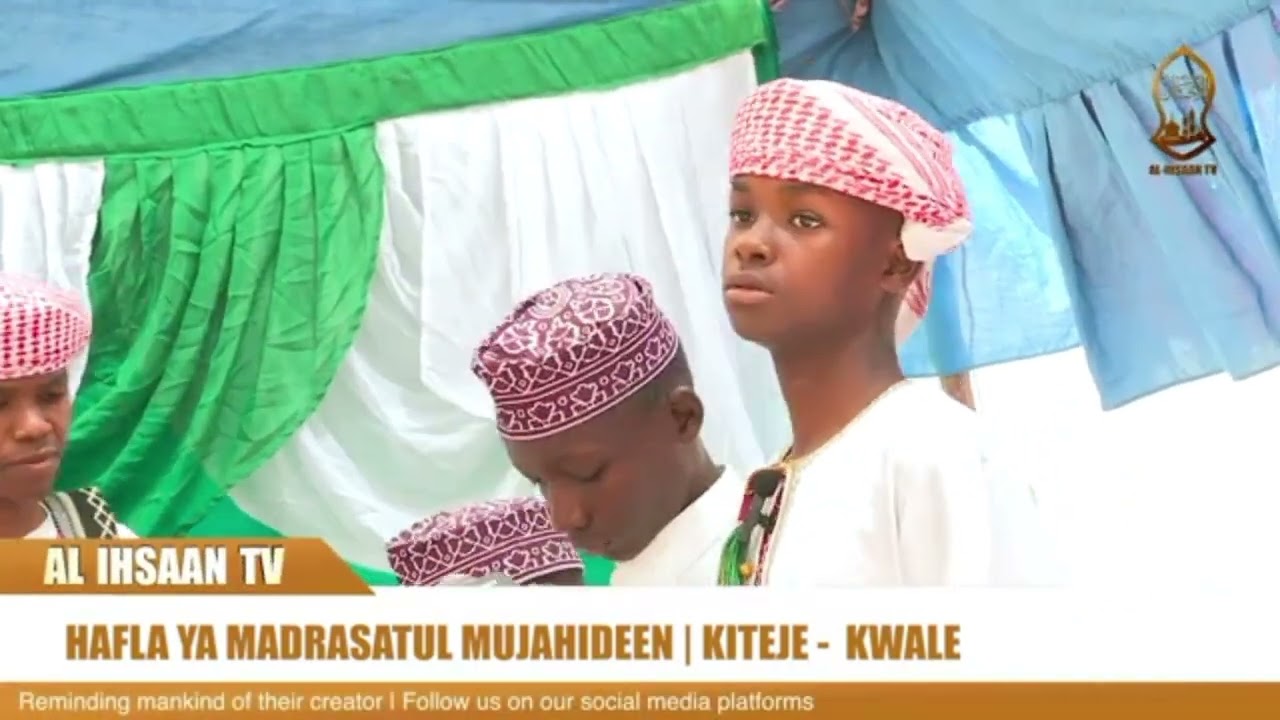 Qaswida ( Shauku zimetuzidi) ikiimbwa katika Hafla ya Madrasatul Mujahidina kiteje 2024