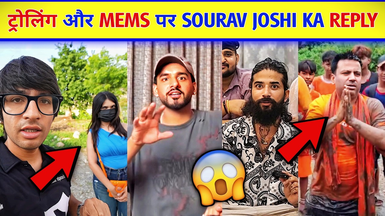 😲Sourav Joshi vlogs Reply Trollers। The Uk07 Rider new Show । Fukra insaan help Assam। Puneet