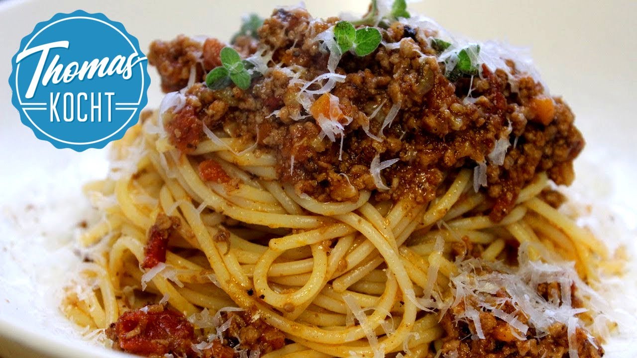Spaghetti Bolognese, so wird sie noch besser! / Thomas kocht