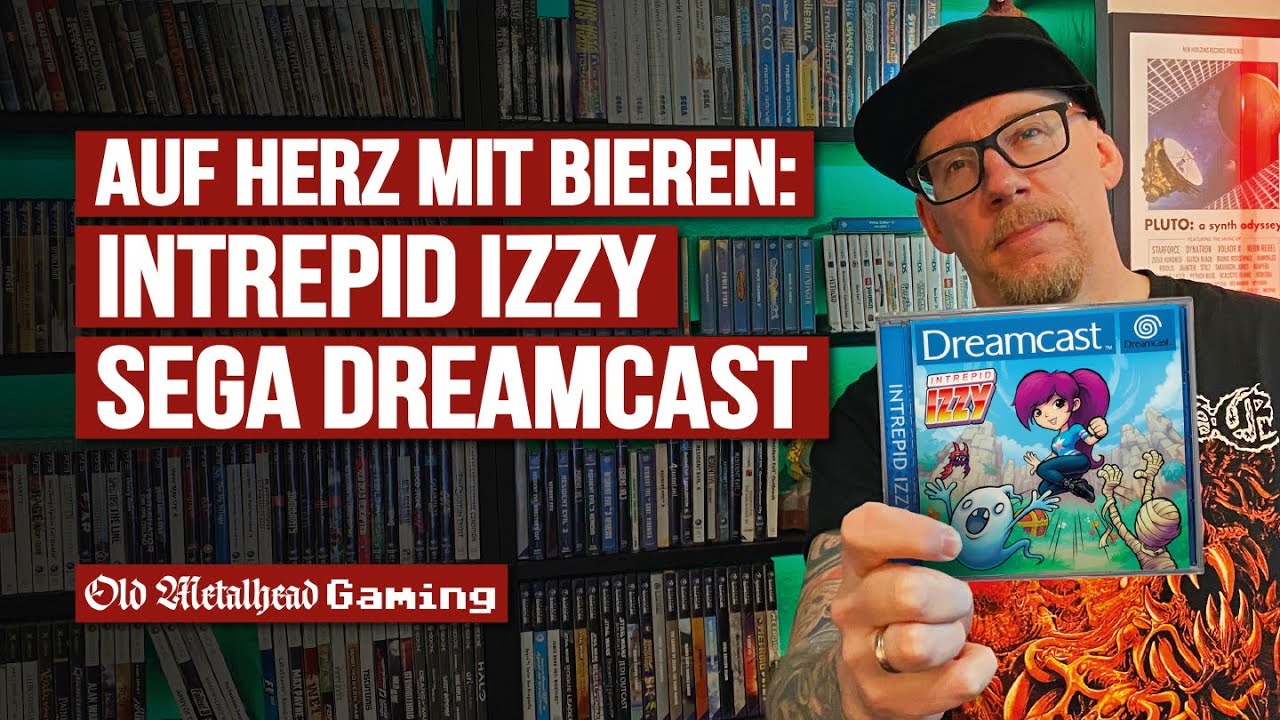 Test: Intrepid Izzy (Sega Dreamcast) auf Herz mit Bieren getestet | #OldMetalheadGaming