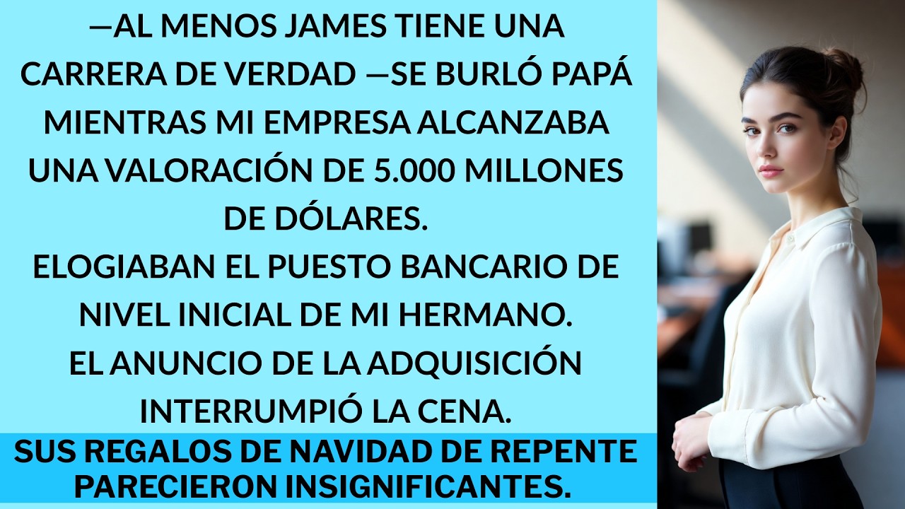 En plena Navidad se burlaban de mi “cosita tecnológica”… hasta que el CEO de Microsoft entró por la