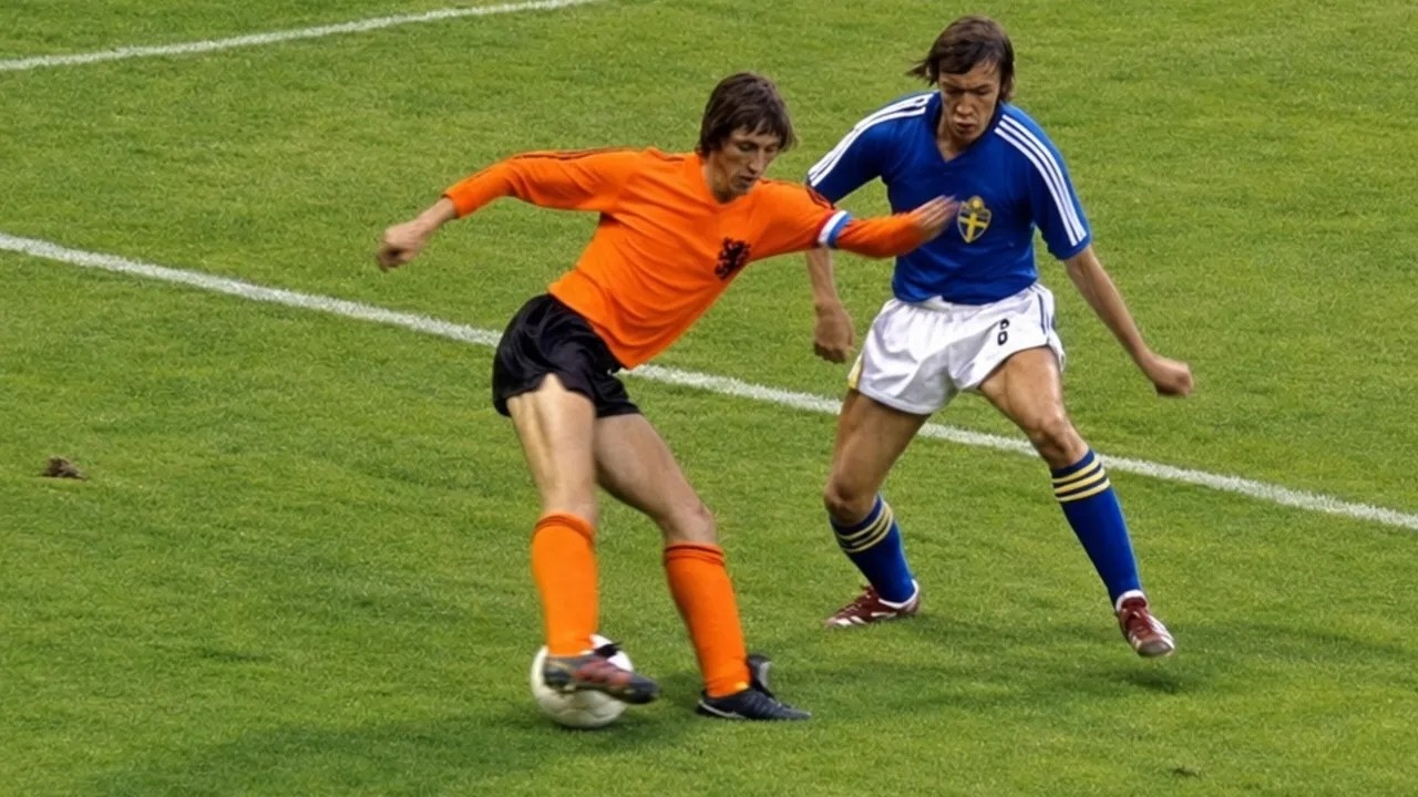 Johan Cruyff 👑 Ballon D&rsquo;Or Level Skills, Goals, Dribbling & Tricks