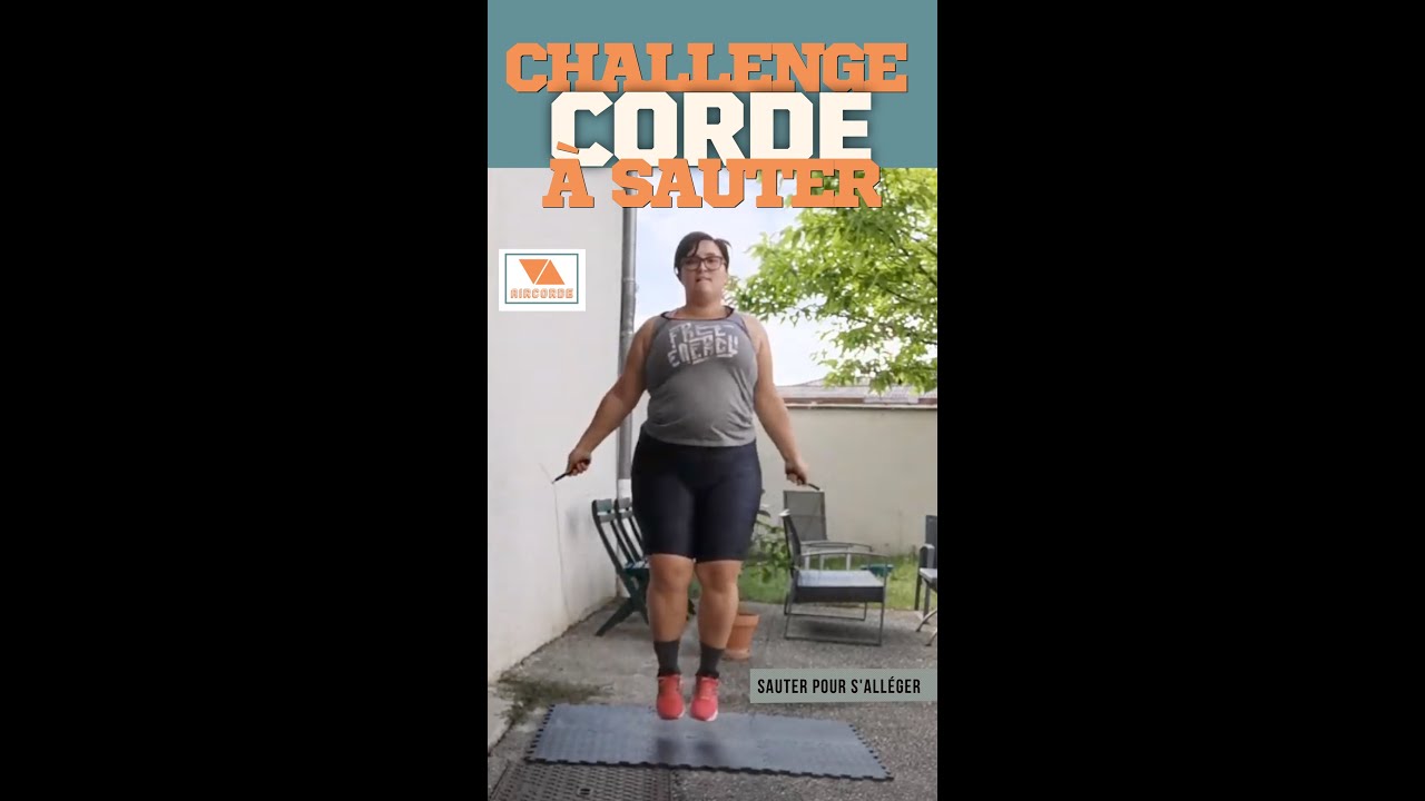 Challenge corde &agrave; sauter pendant 1 an ! Suivez mon &eacute;volution depuis le 1er ao&ucirc;t