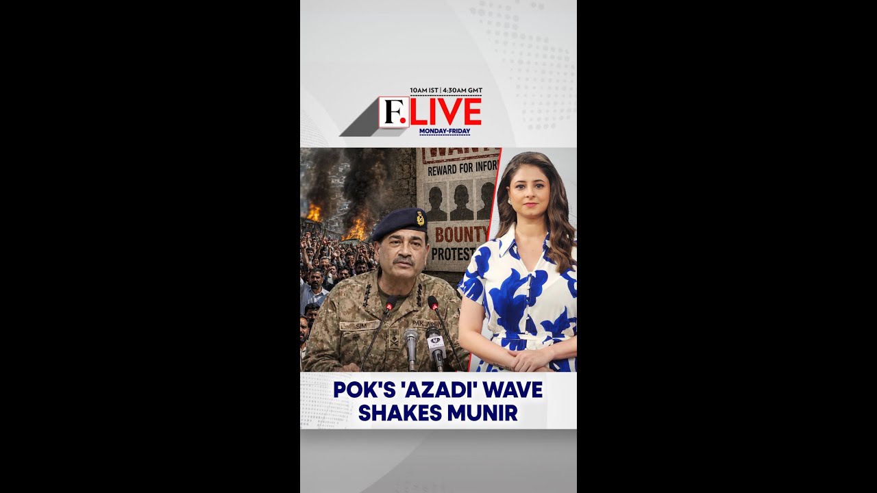 PoK's 'Azadi' Wave Shakes Munir | Firstpost Live | N18G