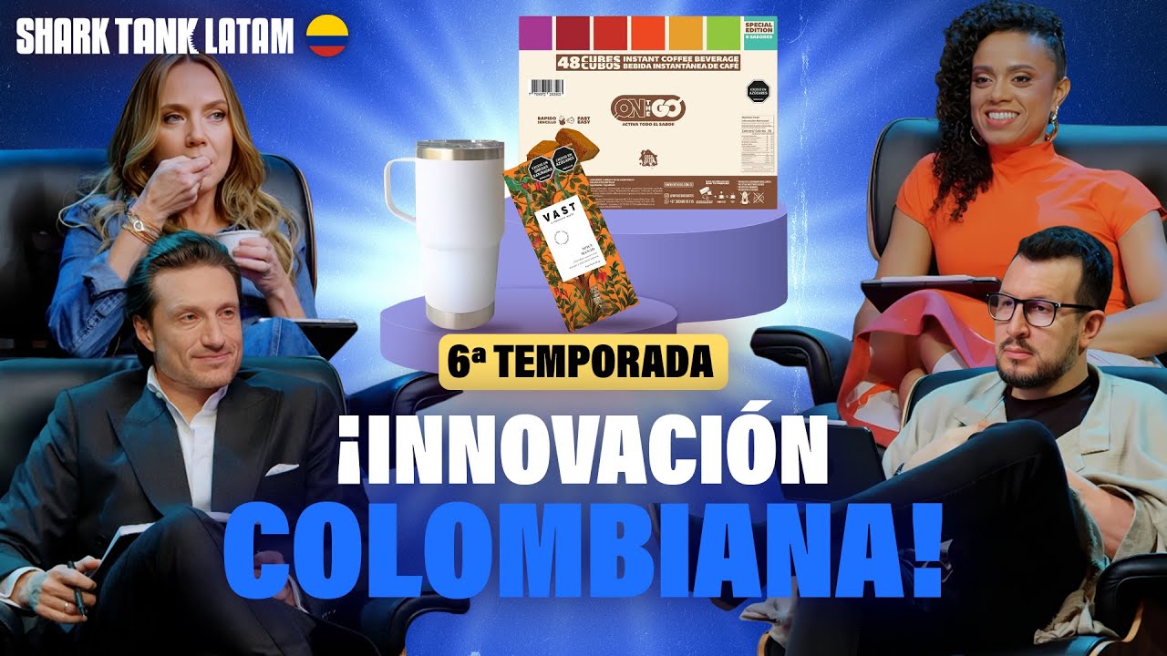 Caf&eacute; instant&aacute;neo, drones, perfumes naturales y masa para brownies 🇨🇴 | Shark Tank Latam