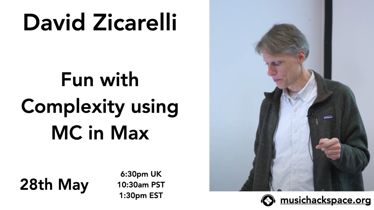 David Zicarelli: Fun with Complexity using MC in Max