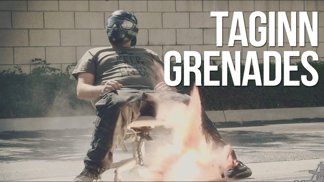 Tactical Game Innovation TAGINN Projectile Airsoft Grenades - AirSplat On Demand