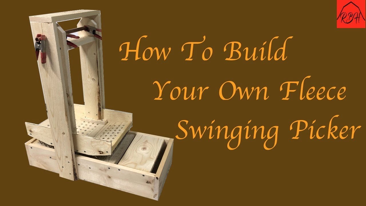 How to Build Your Own Fleece Swinging Picker Tutorial DIY