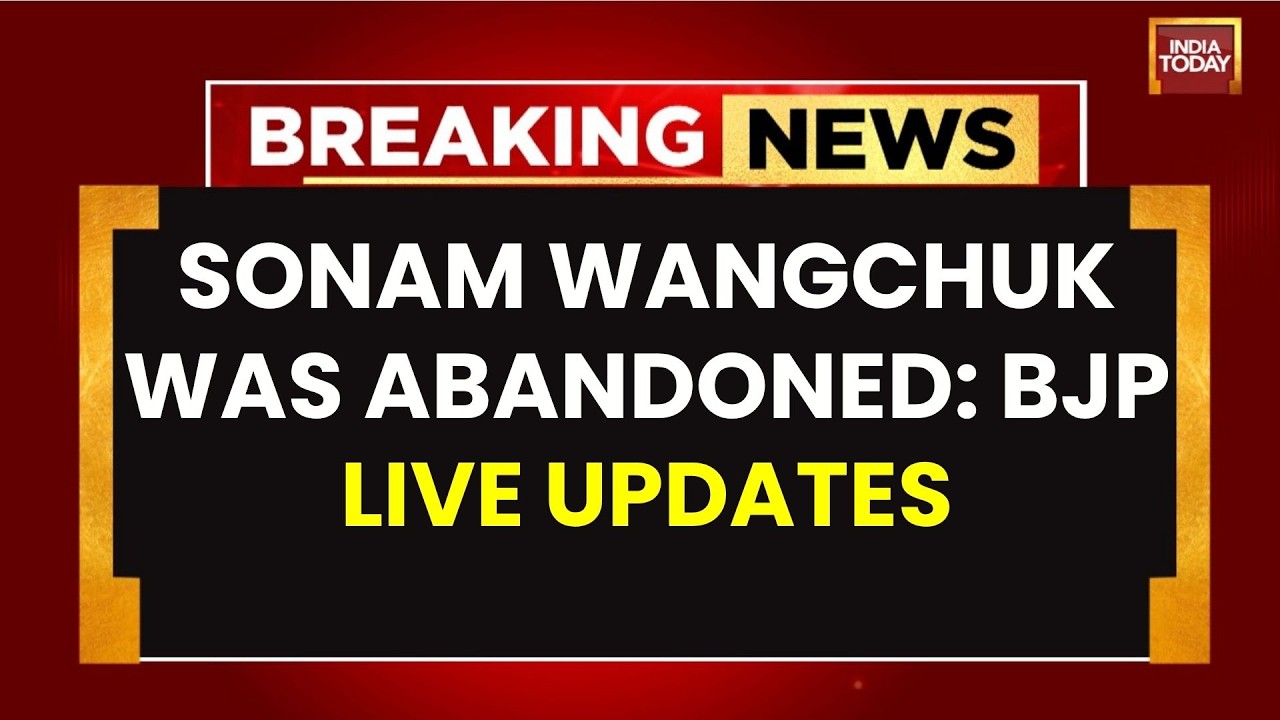 Live: BJP Reacts To Sonam Wangchuk's Removal | Jantar Mantar | CJP | Abhijeet Dipke |  Safdarjung