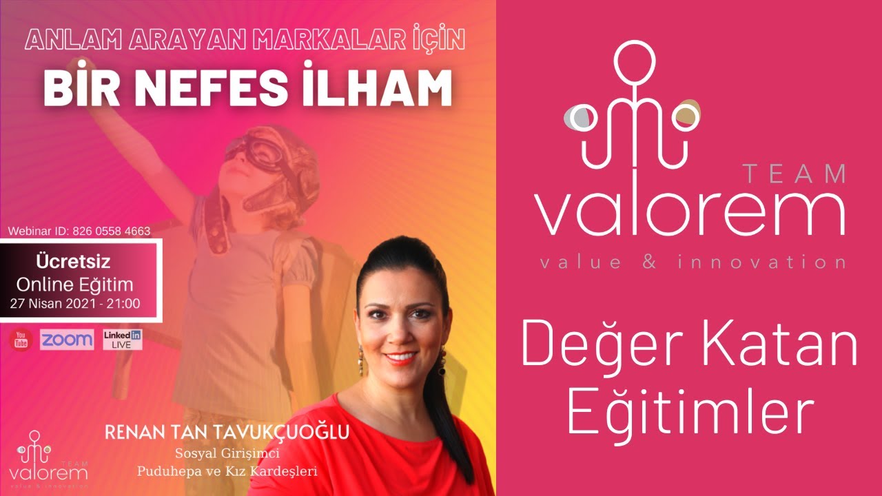 Anlam Arayan Markalar için Bir Nefes İlham | RENAN TAN TAVUKÇUOĞLU