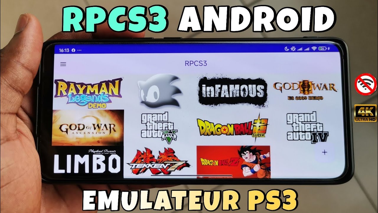 Comment installer & configurer le Nouvel Emulateur PS3 sur Android (RPCS3 Mobile)