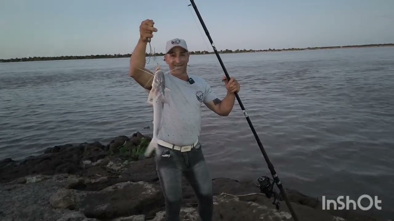 Salió pesca imprevista día viernes 🎣  de paty en los remansos😱
