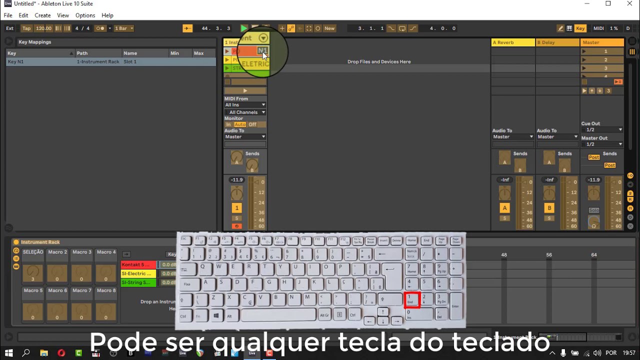Montando um setup Instrumentos virtuais no Ableton para tocar ao vivo #V2