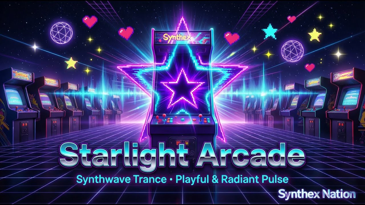 Starlight Arcade &ndash; Synthwave Trance (Playful and Radiant Pulse)