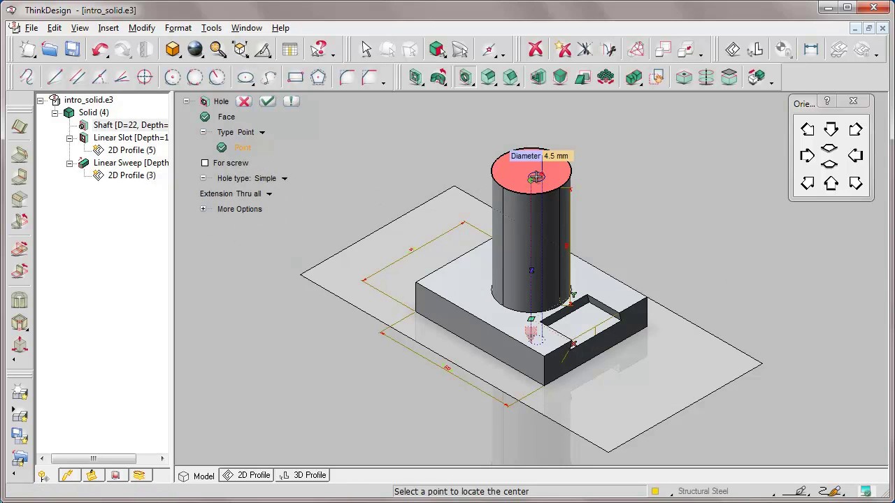 Intro Solid Modeling ThinkDesign