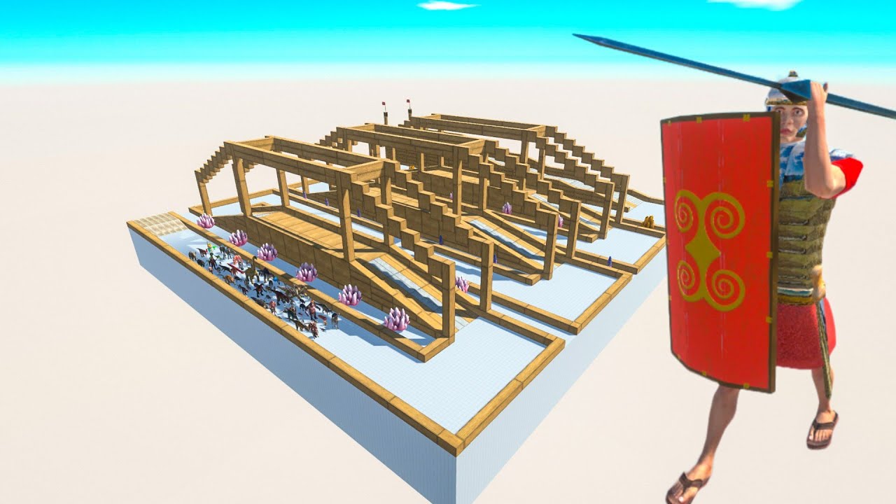 Escape From Romanus - Last Survivor - Animal Revolt Battle Simulator