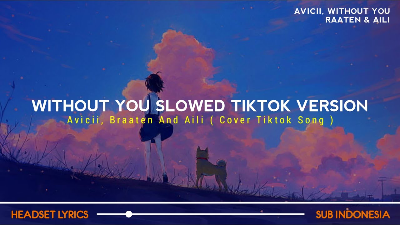 Avicii - Without You (Braaten & Aili Cover) Slowed Tiktok Version 'You Said You'd Follow Me Anywhere