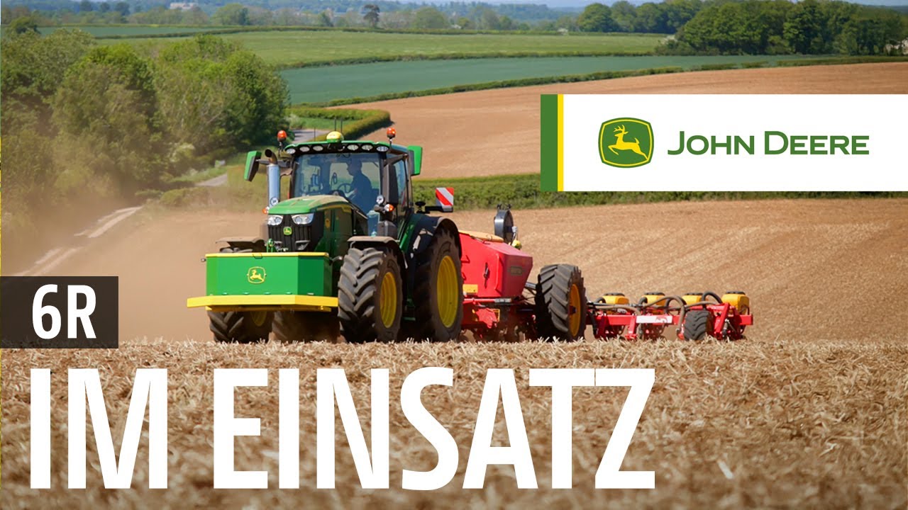 Echte Arbeit. Echte Ergebnisse. Der John Deere 6R 250 in Aktion