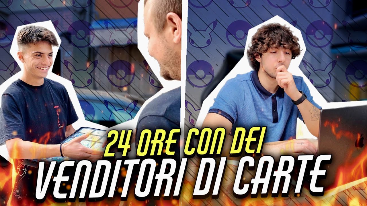 24 ORE NELLA VITA DI UN VENDITORE DI CARTE COLLEZIONABILI