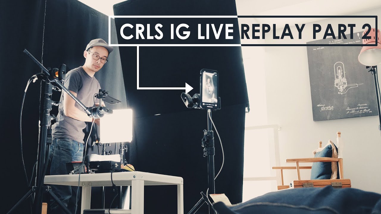 Cine Reflect Lighting System (CRLS) Instagram Live Replay Part 2