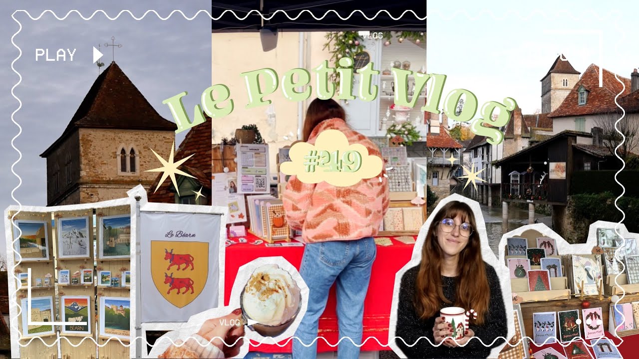 LE PETIT VLOG #49  Je ferme ma boutique en ligne et marché de noël