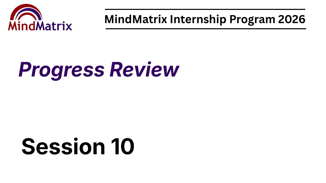 Progress Review