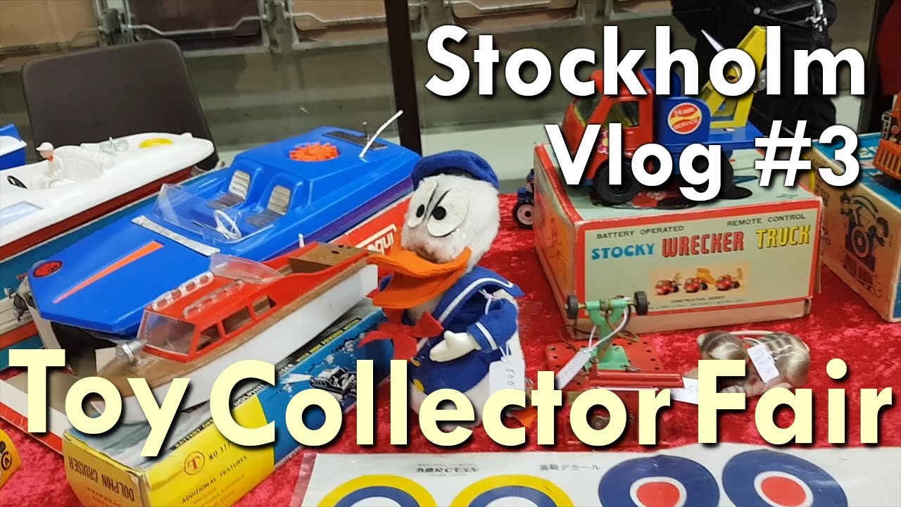 Weird Old Toys at a Toy Collector Fair | Stockholm Vlog #3