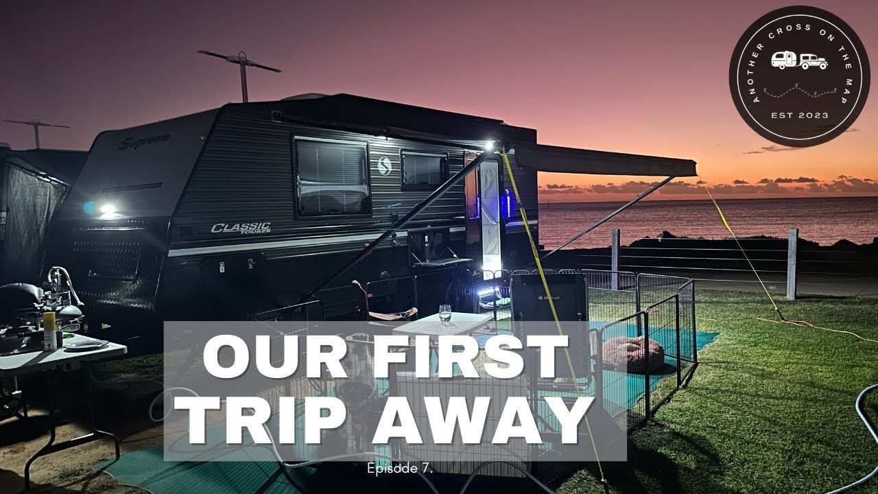🚐🏖️ New Adventures Begin: Our First Caravan Getaway! 🐾🐶