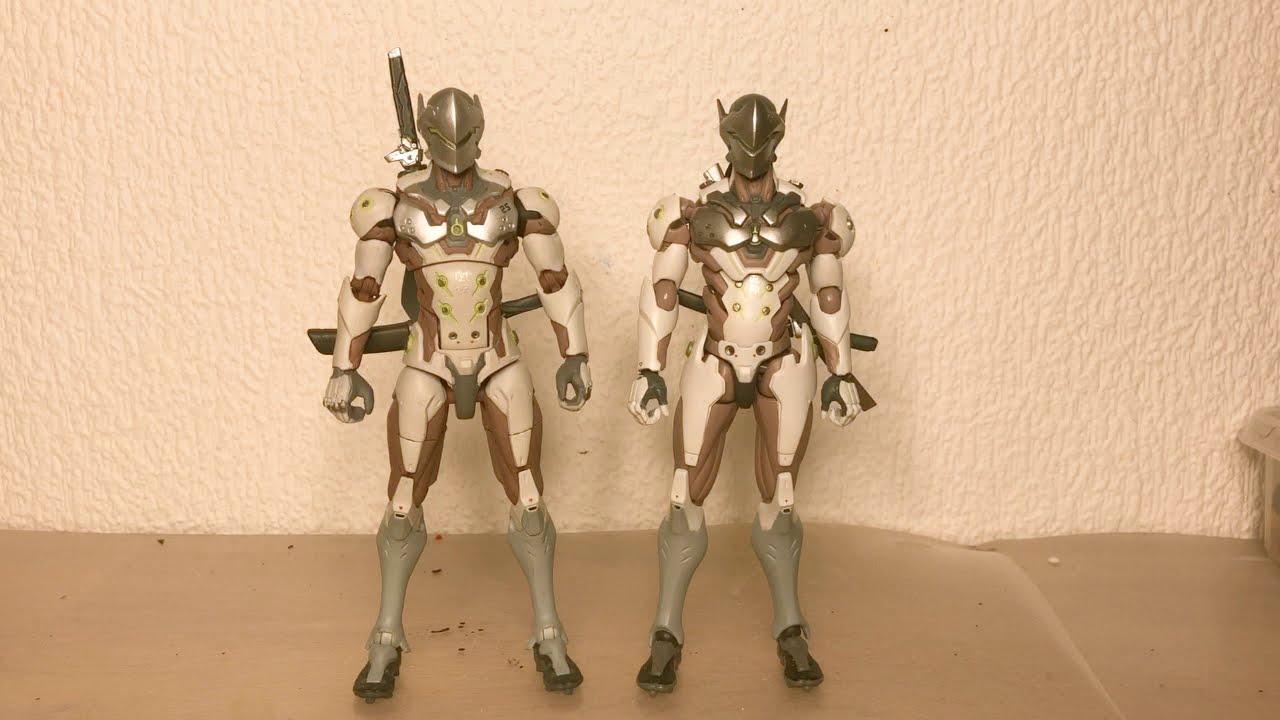 Hasbro VS Figma - Overwatch Genji - Action Figure Comparison