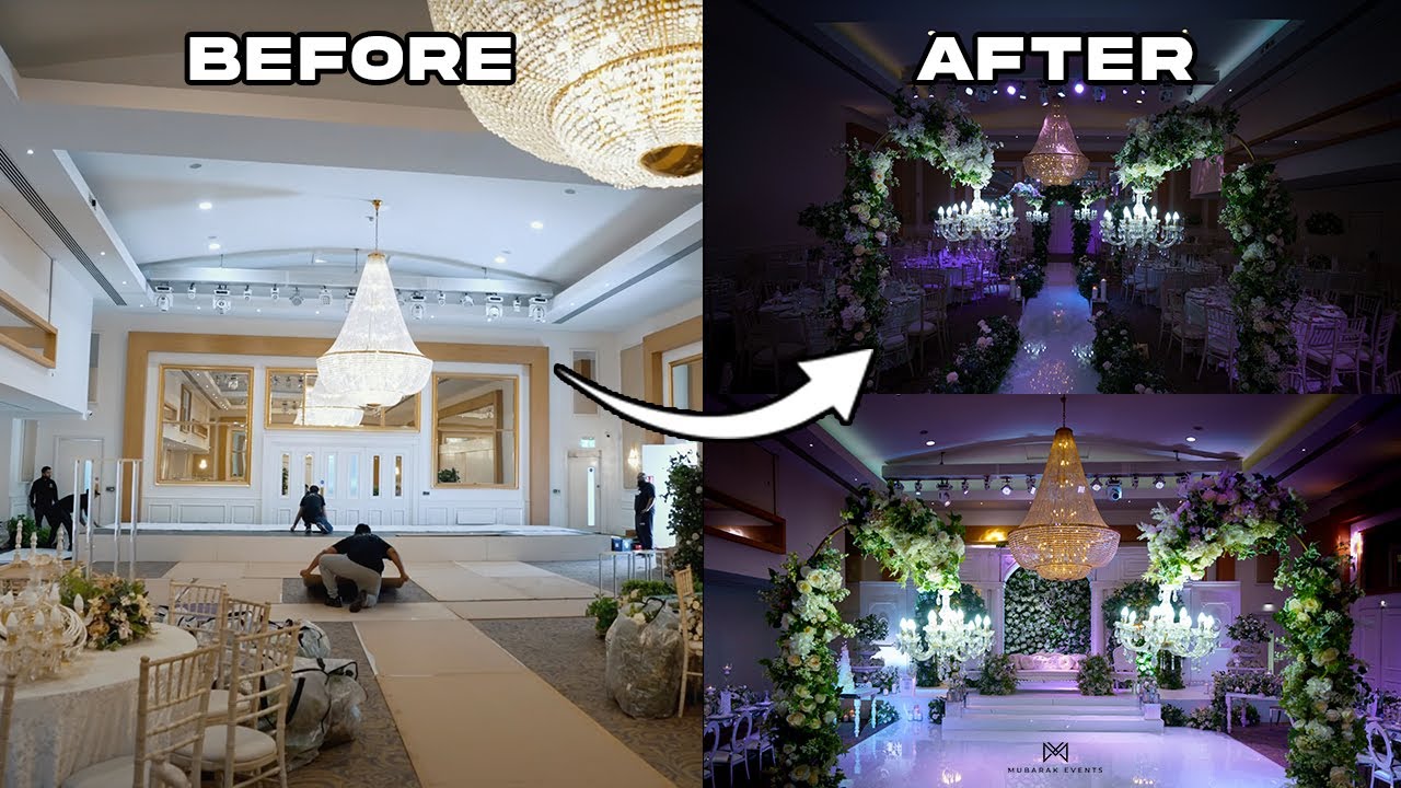 Unveiling the Magic: Behind the scenes of a Luxury Wedding Transformation - Episode 1